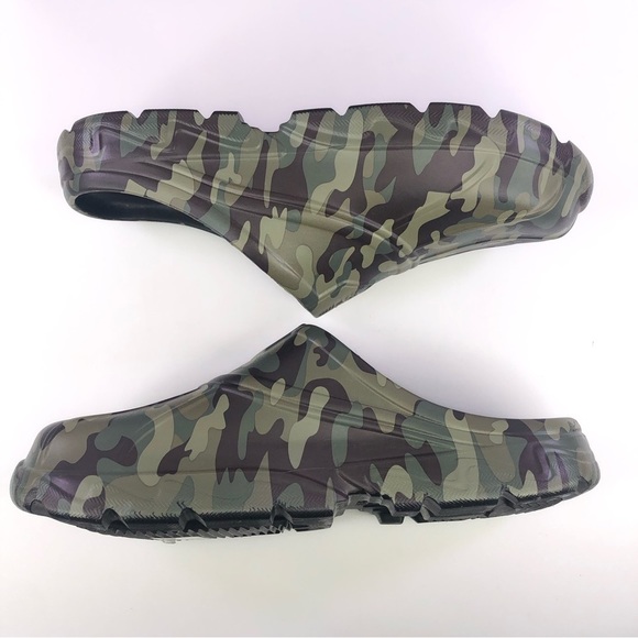 New Bass Outdoor Camo Field Slides Clogs Shoes - Picture 3 of 10